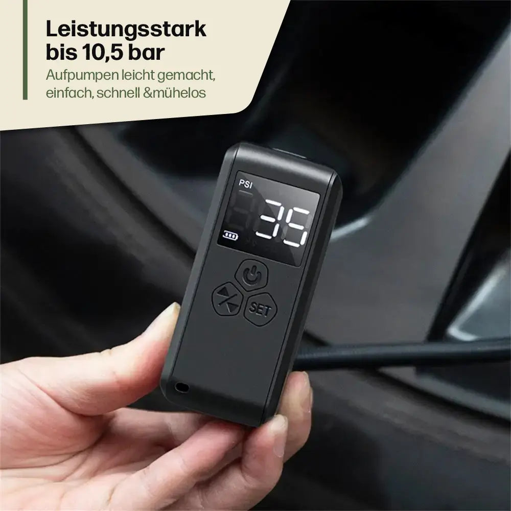 Elektrische Mini Pumpe - mühelos in sekundenschnelle aufpumpen